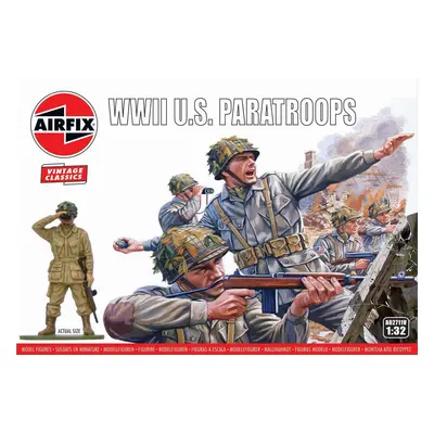 Classic Kit VINTAGE figurky A02711V - WWII US Paratroops (1:32)