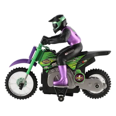 Motorka RC plast 22cm 2,4GHz na dálkové ovládání na baterie