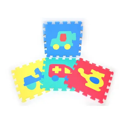 Měkké puzzle bloky DOPRAVNÍ PROSTŘEDKY