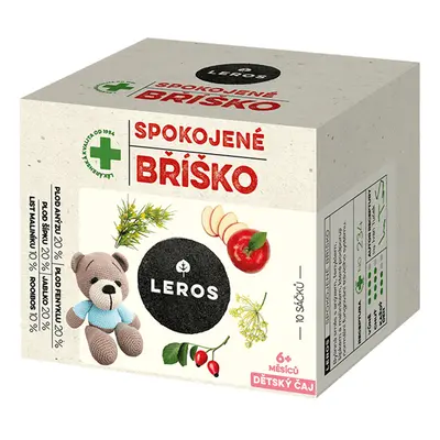 LEROS Dětský čaj Spokojené bříško 10x2g