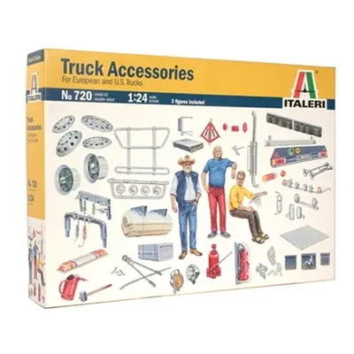 Model Kit doplňky 0720 - TRUCK ACCESSORIES (1:24)