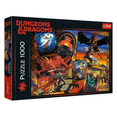 Puzzle 1000 - Původ Dungeons & Dragons / Hasbro Dungeons & Dragons