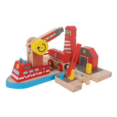 Bigjigs Rail Hasiči mořští záchranáři