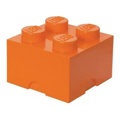 LEGO® úložný box 4 - oranžová 250 x 250 x 180 mm