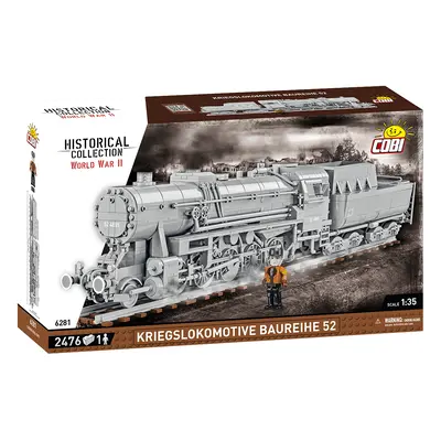 Cobi 6281 Kriegslokomotive Baureihe 52, 1:35, 2476 k, 1 f