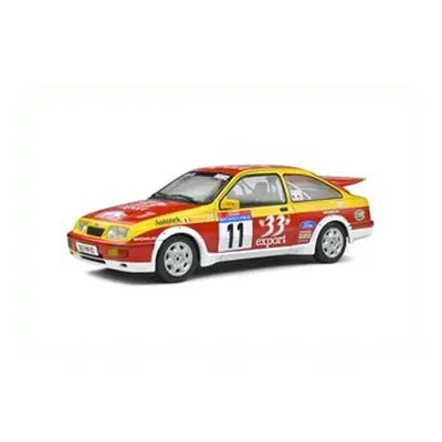 1:18 Ford Sierra Cosworth RS Tour de Corse 1987 Red/Yellow No 11 AURIOL/OCELLI