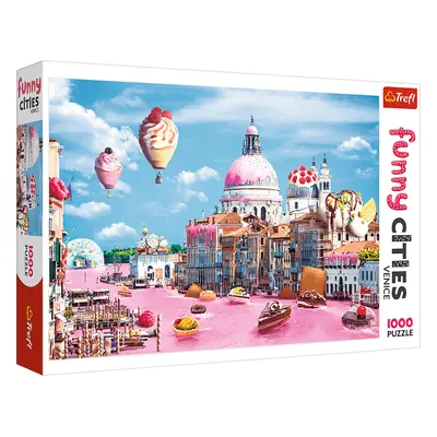 Trefl Puzzle 1000 Crazy City - Sladkosti v Benátkách