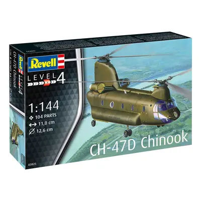 Plastic ModelKit vrtulník 03825 - CH-47D Chinook (1:144)