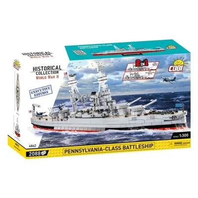 Cobi II WW Pennsylvania Class Battleship 2v1, 2088 k EXECUTIVE EDITION