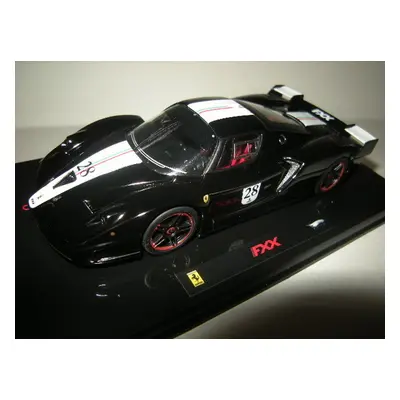 1:43 FERRARI FXX BLACK DAYTONA WITH ITALIAN FLAG