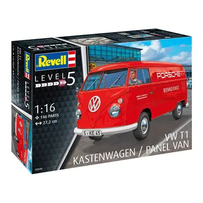 Plastic modelky auto 07049 - VW T1 KASTENWAGEN (1:16)