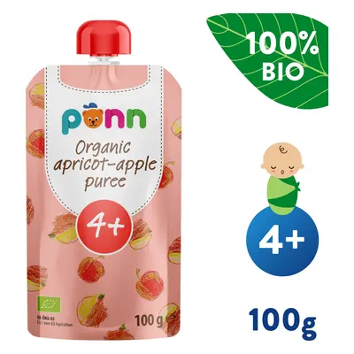 SALVEST Ponn BIO Meruňka s jablkem (100 g)