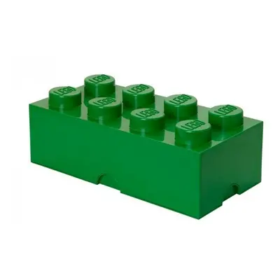 LEGO® úložný box 8 - tmavě zelená 250 x 500 x 180 mm