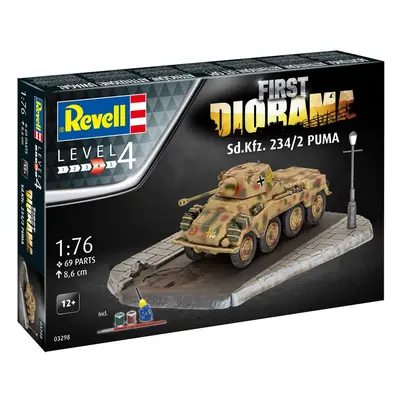 Gift-Set Diorama 03298 - Sd. Kfz. 234/2 Puma (1:76)