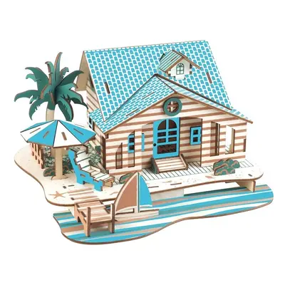 Woodcraft Dřevěné 3D puzzle Vila na Bali