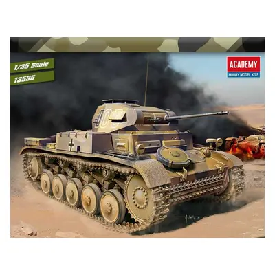 Model Kit tank 13535 - German Panzer II Ausf.F "North Africa" (1:35)