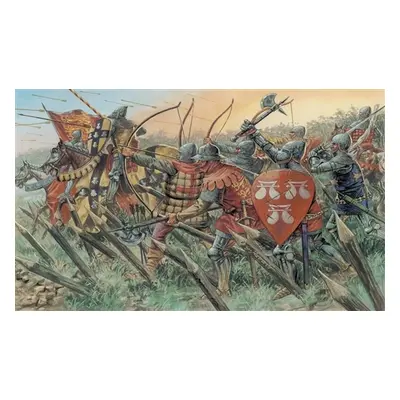 Model Kit figurky 6027 - ENGLISH KNIGHTS AND ARCHERS (100 YEARS WAR) (1:72)