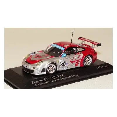 1:43 PORSCHE 911 GT3 RSR TEAM FLYING LIZZARD LE MANS 2008 OVERBEEK / BERGMEISTER / NEIMAN