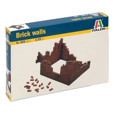 Model Kit budova 0405 - BRICK WALLS (1:35)