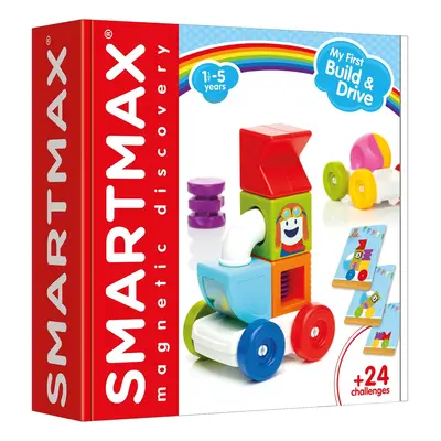 SmartMax - Moje první magnetická stavebnice s autem 2v1