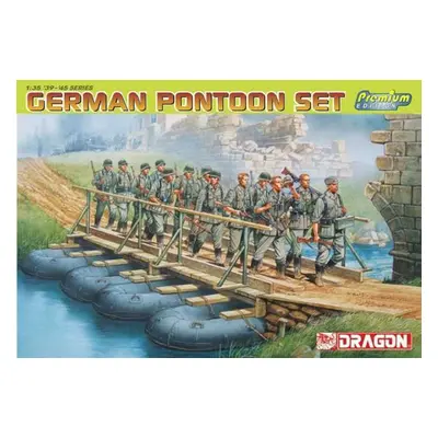 Model Kit figurky 6532 - GERMAN PONTOON SET (PREMIUM) (1:35)