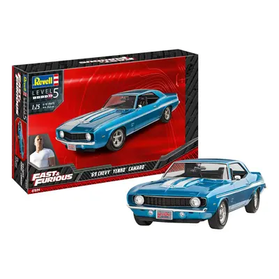 Plastic modelky auto 07694 - Fast & Furious 1969 Chevy Camaro Yenko (1:25)