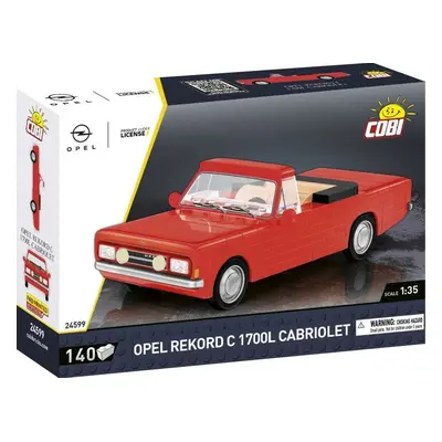 Cobi Opel Rekord C 1700 kabriolet, 1:35, 137 k