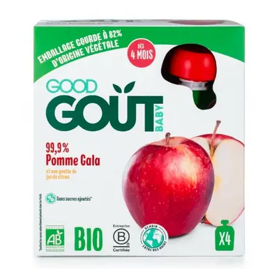 4x GOOD GOUT BIO Jablko 85 g