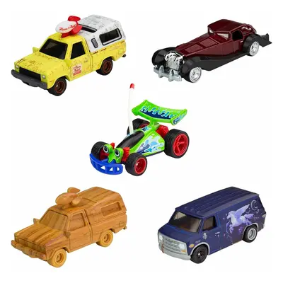 Hot Wheels 5 ks Prémiový angličák 100. Výročí Disney