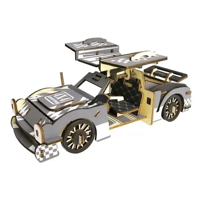 Woodcraft Dřevěné 3D puzzle Sportovní auto