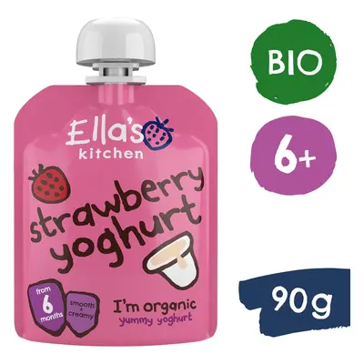 Ella's Kitchen BIO Jahody s jogurtem (90 g)