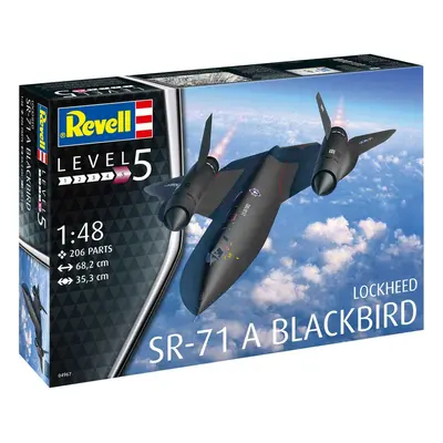 Plastic ModelKit letadlo 04967 - Lockheed SR-71 A Blackbird (1:48)