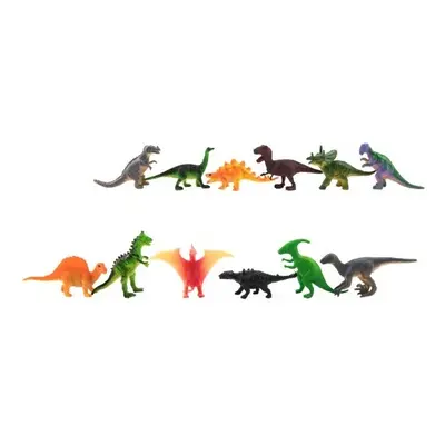 Zvířátka dinosauři mini plast 6-7cm 12ks v sáčku