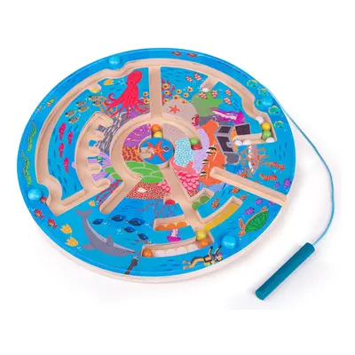 Bigjigs Toys Magnetické bludiště Podmořský život