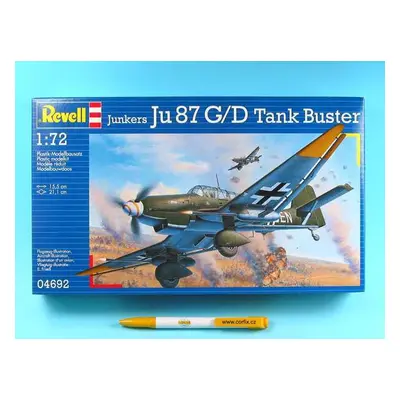 Plastic modelky letadlo 04692 - Junkers JU87 G / D Tank Buster (1:72)