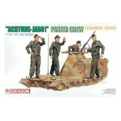 Model Kit figurky 6191 - "ACHTUNG-JABO!" PANZER CREW (FRANCE 1944) (1:35)