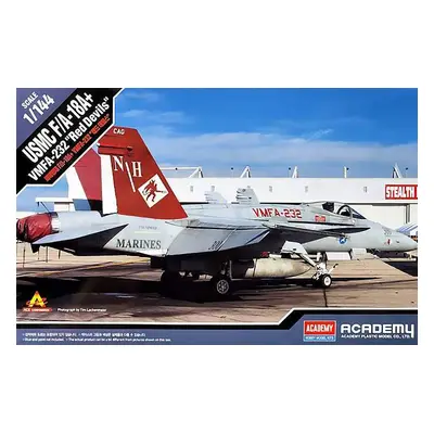 Model Kit letadlo 12627 - USMC F/A-18A+ VMFA-232 "Red Devils" (1:144)