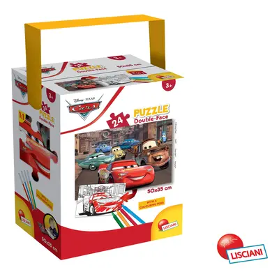 Cars Puzzle double-face 24 dílů