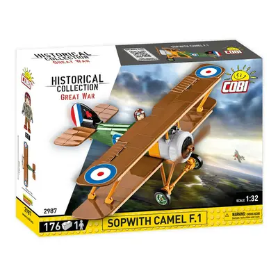 Cobi 2987 Great War Sopwith Camel F.1, 1:32, 175k, 1f