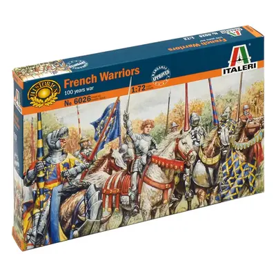 Model Kit figurky 6026 - FRENCH WARRIORS (100 YEARS WAR) (1:72)