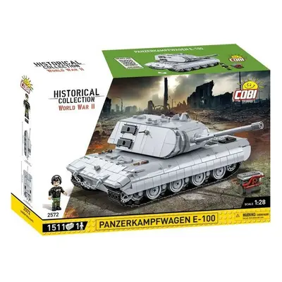 Cobi 2572 II WW Panzerkampfwagen E-100, 1:28, 1511k, 1f