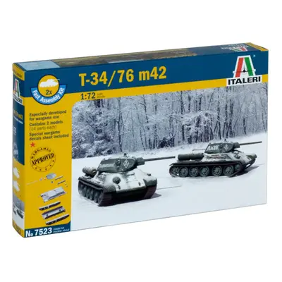 Fast Assembly tanky 7523 - T-34/76 M42 (1:72)