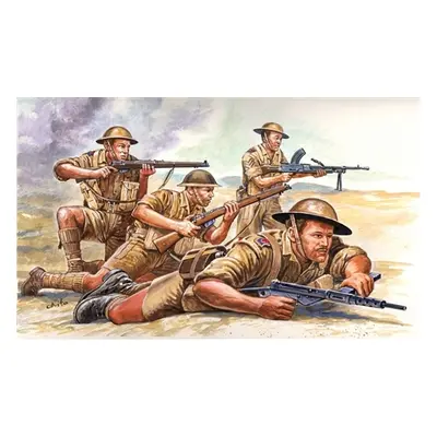 Model Kit figurky 6077 - WWII - BRITISH 8th ARMY (1:72)