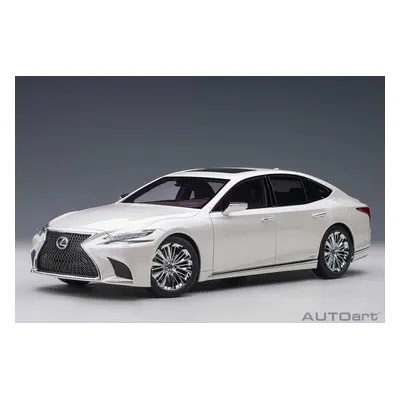 1:18 LEXUS LS500H 2018 SONIC WHITE - AUTOART - 78866