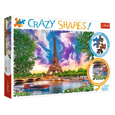 Trefl Puzzle 600 Crazy Shapes - Paříž