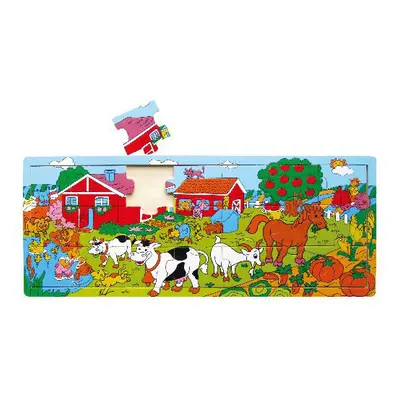 BABU - Deskové puzzle farma - 21ks