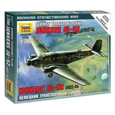 Wargames (WWII) letadlo 6139 - Junkers Ju-52 Transport Plane (1: 200)