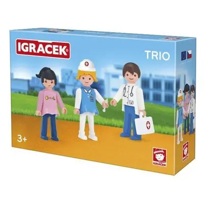 Igráček Trio Léčíme - Doktor, Sestřička a Pacientka