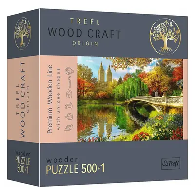 Trefl Dřevěné puzzle 501 - Central Park, Manhattan, New York