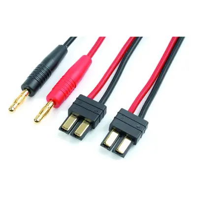 Nabíjecí kabel s banánky - Traxxas sériový (14AWG)